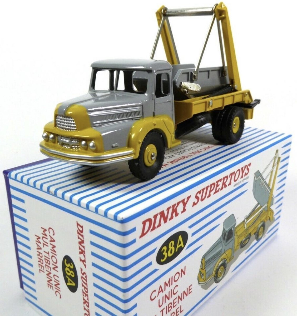 Afbeelding van product Simba Dickie toys  DINKY TOYS Unic MULTIBENNE MARREL 38A schaalmodel 1:43