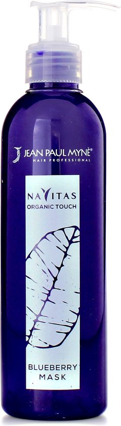 Jean Paul Mynè - Navitas Organic - Blueberry Mask - 250 ml - silver shampoo  | bol.com