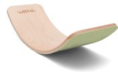 Wobbel Pro laqué blanc feutre Forêt - Planche d'équilibre pour petits et grands - Intemporel et durable