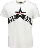 Diesel T-shirt Wit 2XL Heren