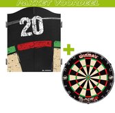 Dartkabinet Voordeelpakket+Mission Double Tops+Blade 5+Exclusief verlichting