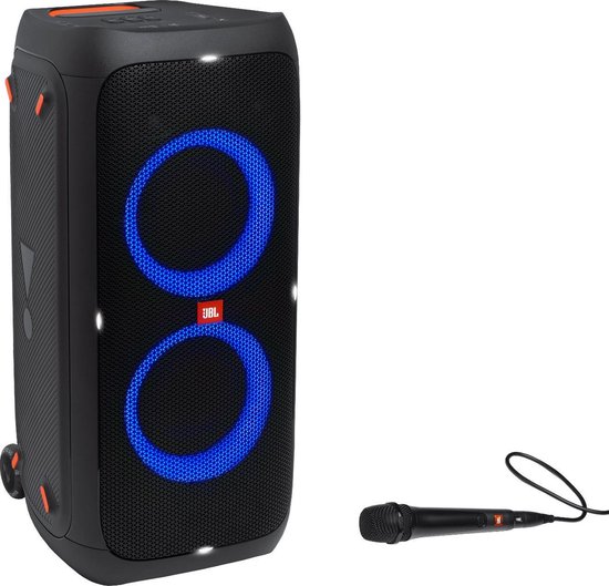 JBL PartyBox 310 – bluetooth speaker met microfoon – zwart
