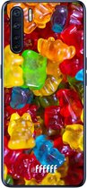 6F hoesje - geschikt voor OPPO A91 -  Transparant TPU Case - Gummy Bears #ffffff