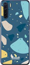 6F hoesje - geschikt voor OPPO A91 -  Transparant TPU Case - Terrazzo N°7 #ffffff