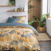 TODAY SUNSHINE 5.29 beddenset - 2 personen - 220 x 240 cm katoen - gele bloemenprint