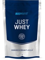 Body & Fit Just Whey - Proteine Poeder / Eiwitshake - Cookies & Cream - 1980 gram (70 hakes)