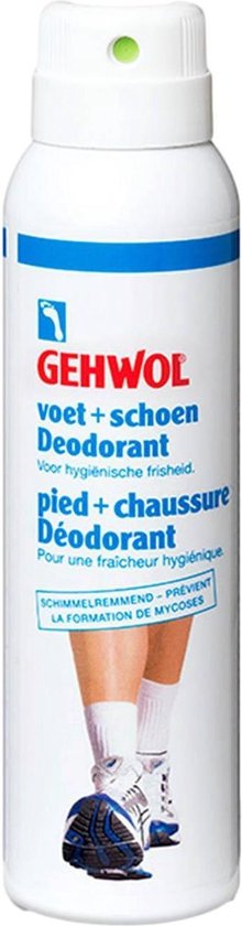 Gehwol Déodorant pied + chaussures - Pour les pieds moites - 150 ml