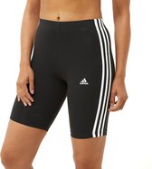 Adidas Essentials 3-Stripes Biker Short Zwart Dames - Maat L