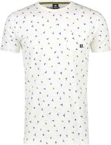Lerros Korte mouw T-shirt - 2053095 103 BROKEN WHITE (Maat: XL)