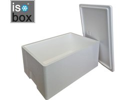 Isolatiedoos 40 Liter - EPS - Thermobox - Tempex Doos - Koelbox - Isomo
