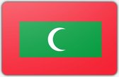 Vlag Malediven - 70 x 100 cm - Polyester