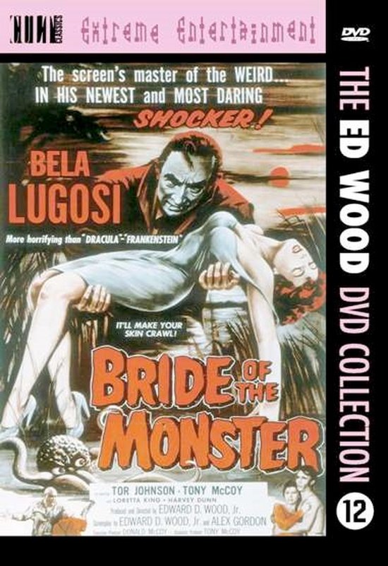 Cover van de film 'Bride Of The Monster'