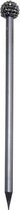 potlood diamant junior 19 cm hout donkergrijs