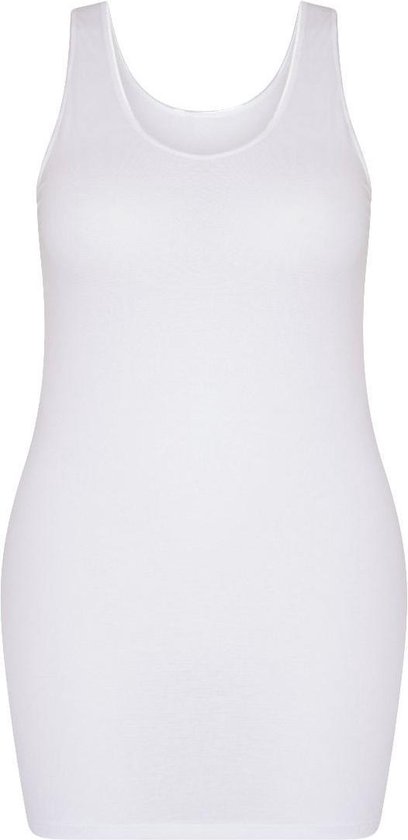 Beeren dames Comfort XL hemd - Grote maten - 50 - Wit.