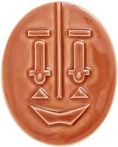 Gevelwand deco ronde terracotta