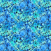Paula Nadelstern, Where in the world, Belize blue multi. 100 cm x 110 cm