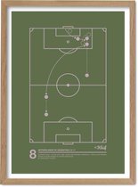 Dennis Bergkamp - Voetbal poster - Legendary Goal - FC Kluif