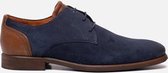 Van Lier Erasmo veterschoenen blauw - Maat 45