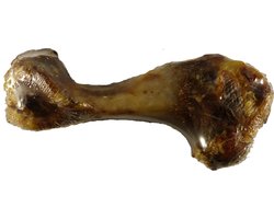 Varkensbot Gerookt  2X   +/-230 gram  100% Natuurlijk-Hondensnack-Kauwbot {ideaal voor kleinere rassen}