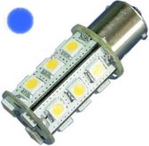 2x BA15S-18smd Blauw 10-30v "UITVERKOOP"