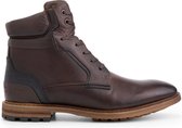 Travelin' Claypole Hoge leren veterschoenen - Bruin leer - Maat 42