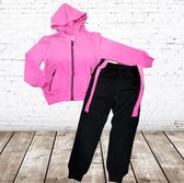 Trainingspak meisjes roze GF-173 -s&C-98/104-Trainingspakken kinderen