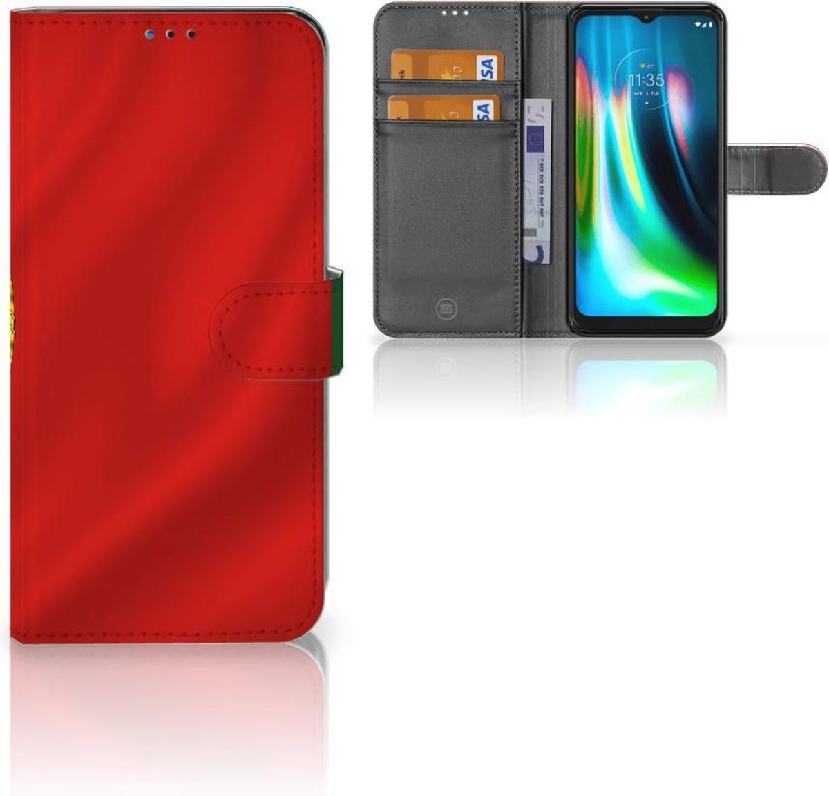 Motorola Moto G9 Play | E7 Plus Bookstyle Case Portugal