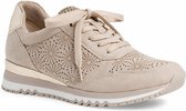 Marco Tozzi Dames Sneaker 2-2-23791-36 435 beige F-breedte Maat: 38 EU