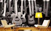 Dimex Guitars Collection Vlies Fotobehang 375x250cm 5-banen