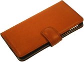 Made-NL drie pasjes (iPhone 11 Pro) book case robuuste Bruin leer schijfmagneet