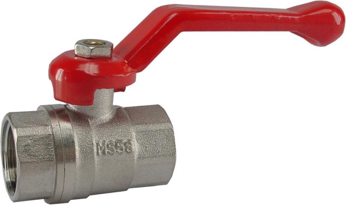 Riko 1050 Kogelkraan+ Aluminium Hendel 1/4