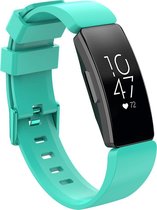 Bandje geschikt voor Fitbit ACE 2 - Maat L - Bandje - Horlogebandje - Siliconen - Turquoise
