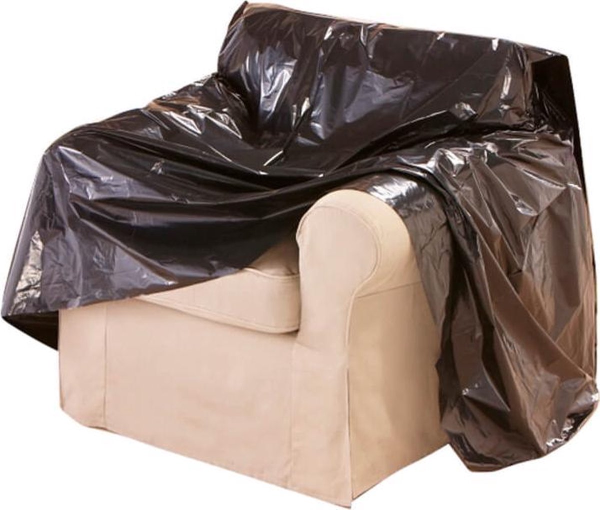 Mottez Beschermhoes Voor Zetel / Stoel - 1.1 x 1.1 x 1.1m Bruin