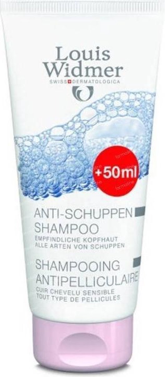 louis widmer Anti-roos shampoo ongeparfumeerd + 50ml gratis