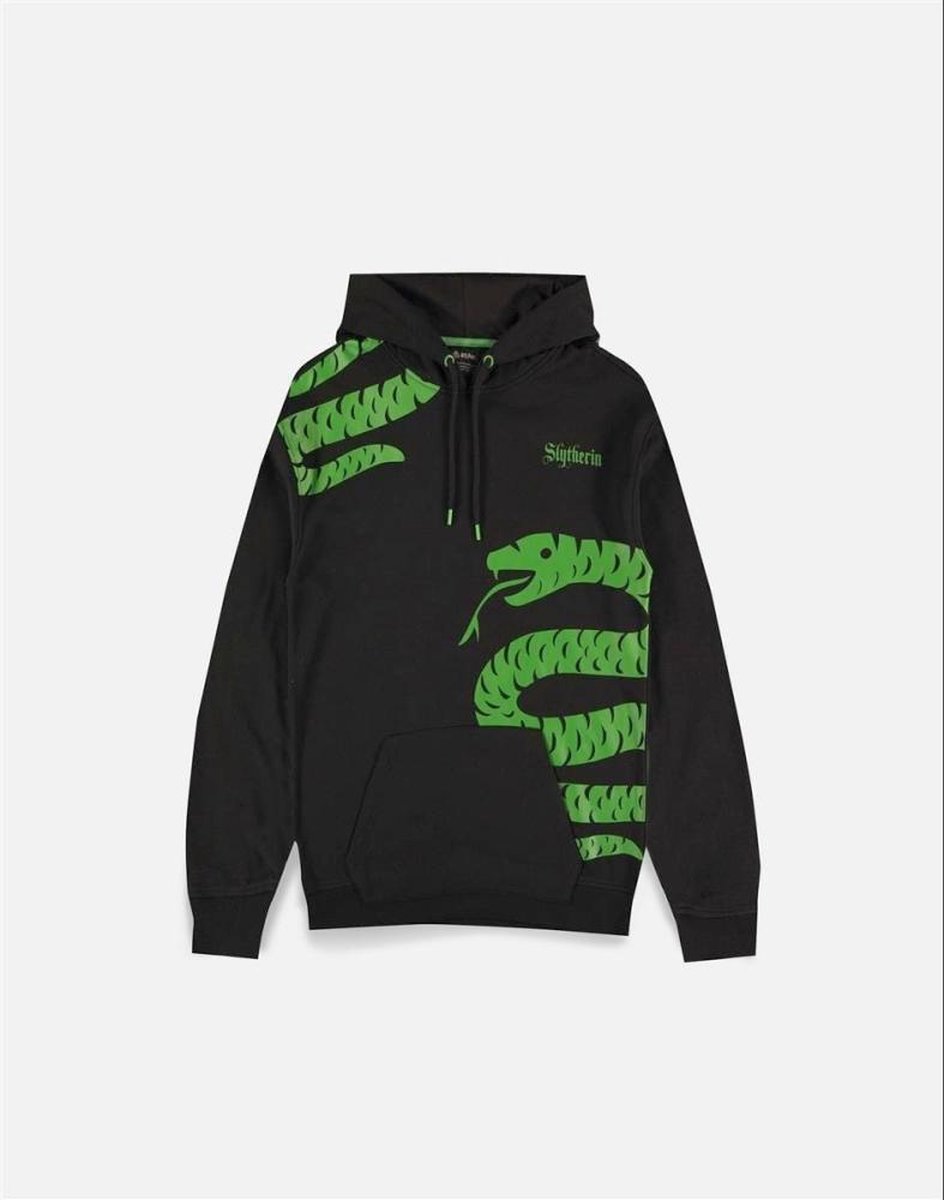 Harry Potter - Slytherin Hoodie - 2XL - Zwart