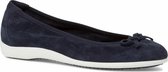 Tamaris Dames Ballerina 1-1-22100-26 805 blauw normal Maat: 36 EU