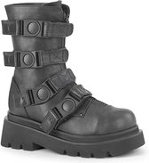 DemoniaCult - RENEGADE-55 Laarzen - US 11 - 41 Shoes - Zwart
