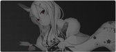 Anime Gaming Muismat XXL - 90x40 CM - Hentai - Manga - Pc Gaming Setup - Gamer - Naruto - Black & Grey - #1
