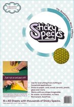 Creative Expressions • Sticky specks adhesive sheet A5 8pcs