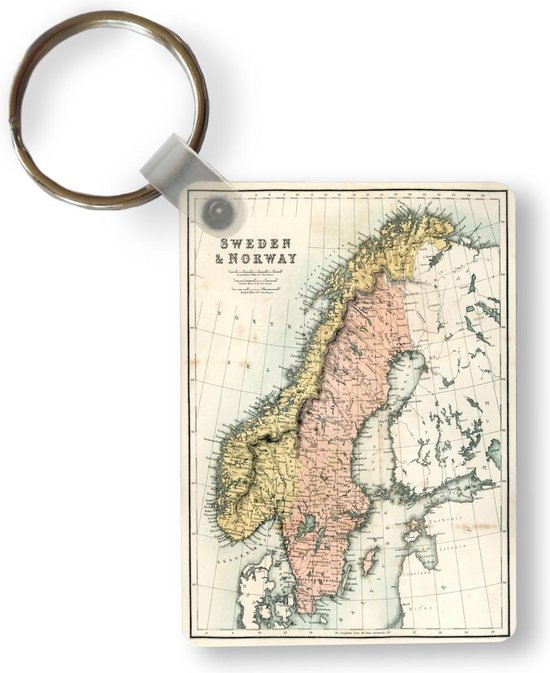 File:Kaart van Zweden Kaart van Sweden Royaume de Suede (titel op object), BI-B