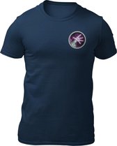 World of Warcraft - Warlock Class  - Heren T-Shirt -Getailleerd - Katoen - Ronde Hals