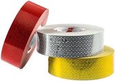 Reflexite ?� Reflecterende tape ROOD 50 mm. x 50 meter, voor harde ondergrond