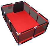 Grondbox - Zinaps Kids10 Panel Playard Playpen Portable Washable Play Centre Fence with Carry Bag Breathable Mesh for Babies Toddler Indoor and Outdoor Baby Fence 190 cm- (WK 02127)