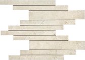 Keramische tegel Mosaic Leicester Stripes Ivory 30x45 - Woodson and Stone - beige