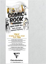 Clairefontaine Comic Book – Formaat 17,6 x 25cm - Dik, super glad papier