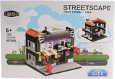 Mini City Streetscape Fruit Store bouwset 152-delig