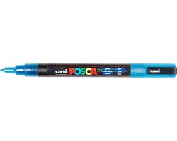 foto van Posca glitter donkerblauw