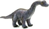 knuffeldino Argentinosaurus junior 48 x 24 cm pluche grijs