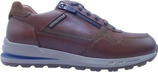 Heren Veterschoenen Mephisto Bradley Chestnut Cognac - Maat 10½ | bol.com
