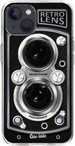 Casetastic Apple iPhone 13 Hoesje - Softcover Hoesje met Design - Camera Retro Lens Print